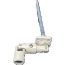 Sortie de caisson déportée pour volet roulant bloc baie